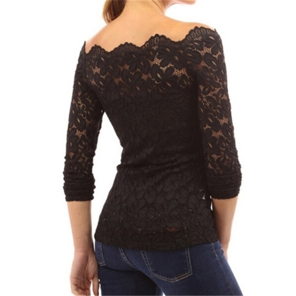 🎀Hot item! 🎀 Sexy and elegant lace top! - Picture 6 of 7
